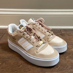 Adidas Women’s Tan Platform Sneakers